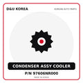 Genuine Mobis CONDENSER ASSY COOLER 97606NR000 for Korean vehicles | D&U Korea