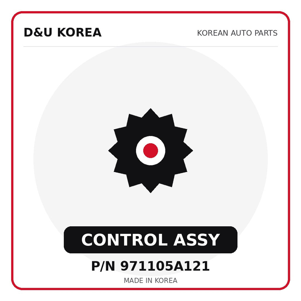 Genuine Mobis CONTROL ASSY 971105A121 for Korean vehicles | D&U Korea