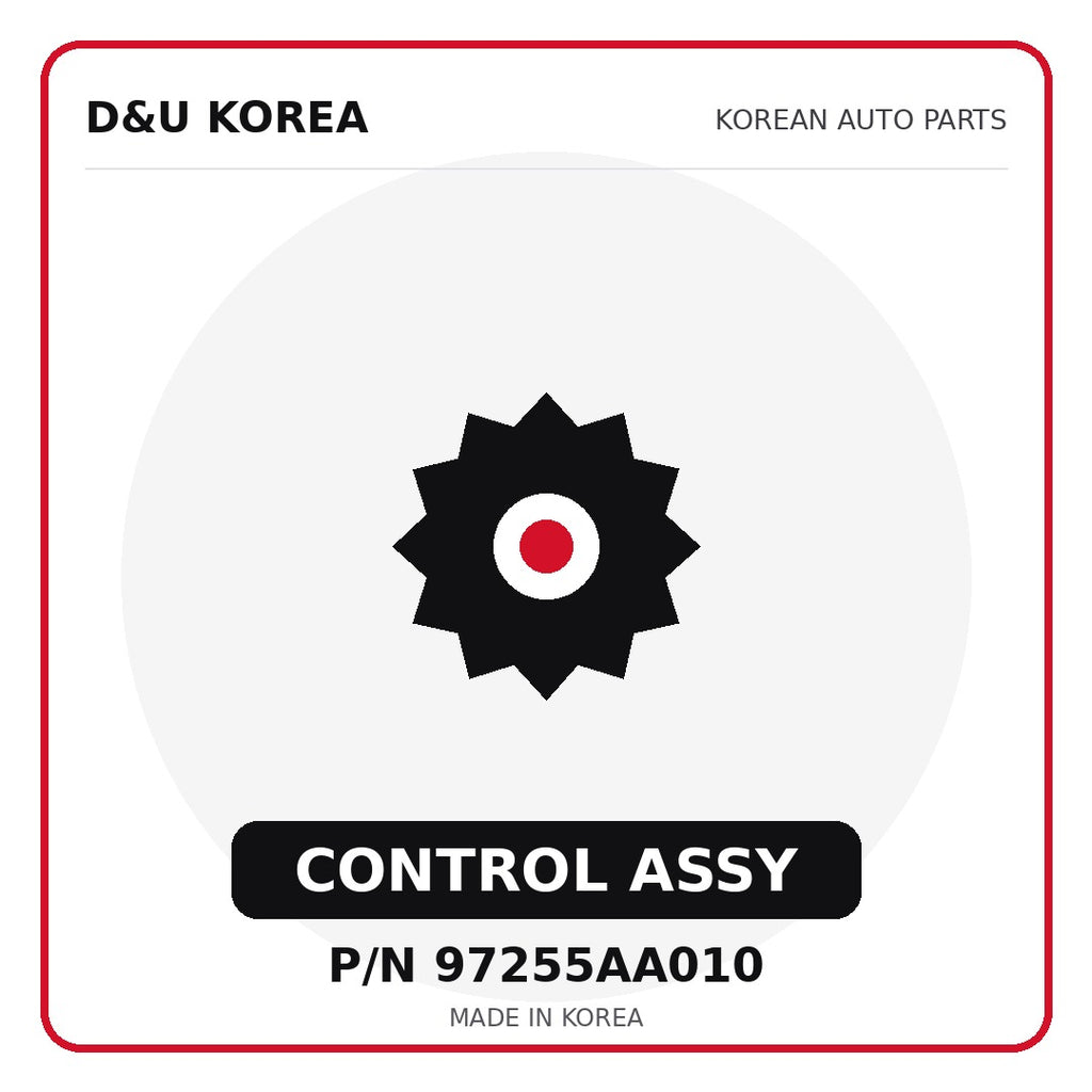 Genuine Mobis CONTROL ASSY 97255AA010 for Korean vehicles | D&U Korea