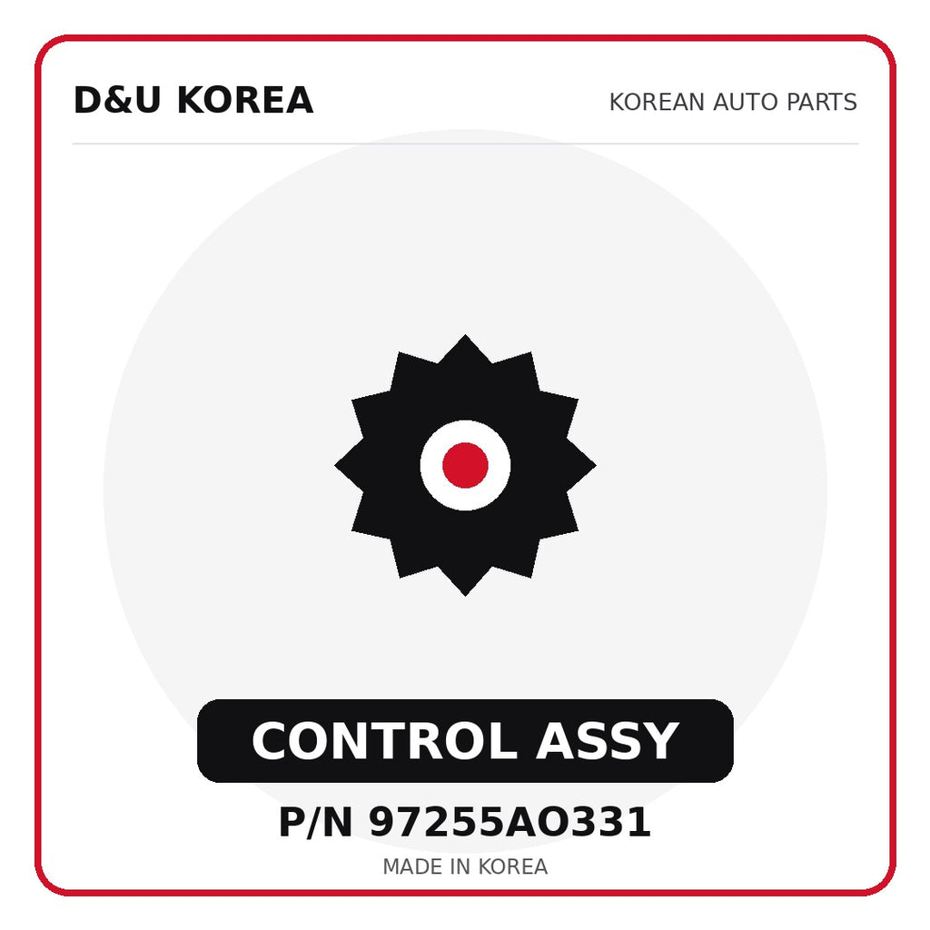 Genuine Mobis CONTROL ASSY 97255AO331 for Korean vehicles | D&U Korea