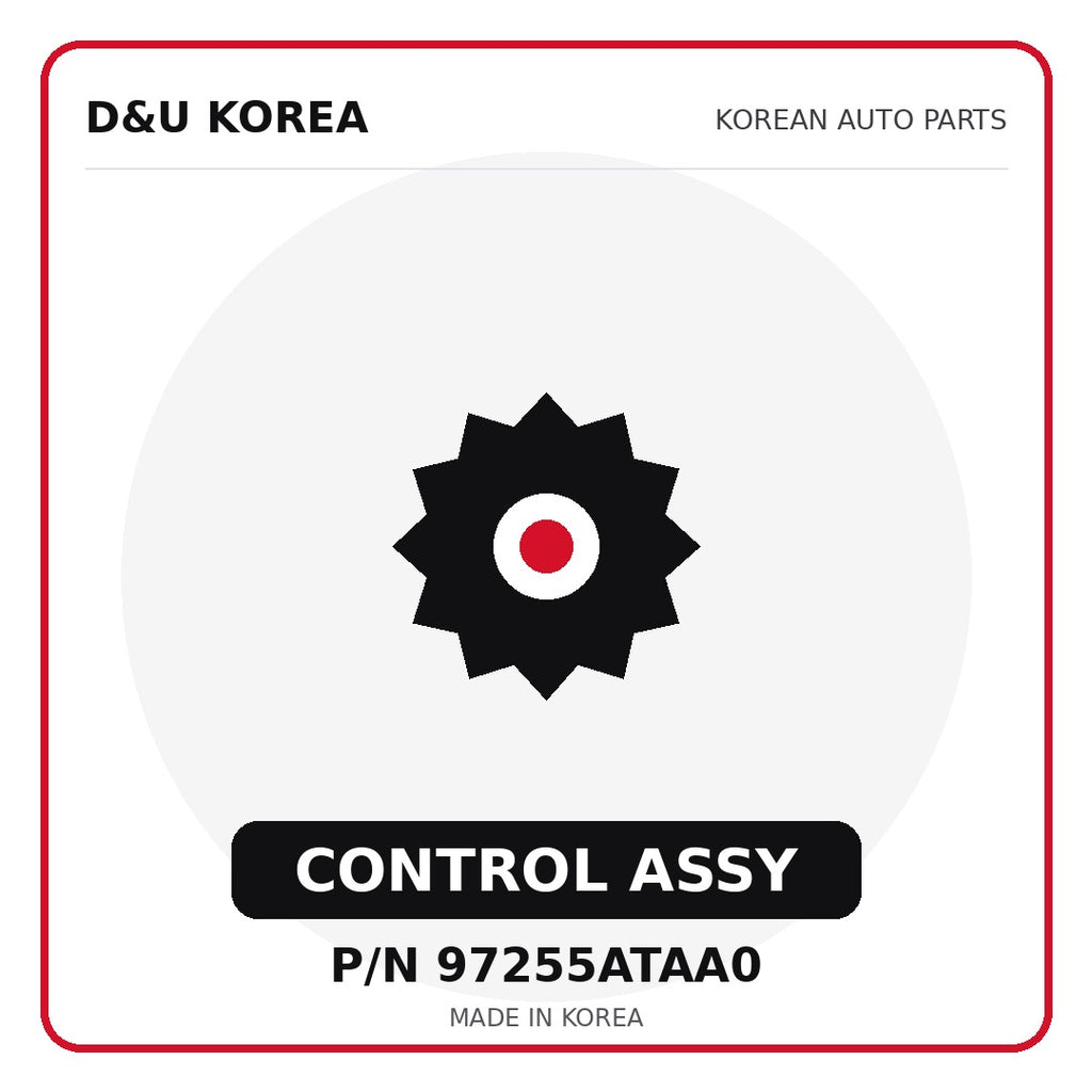 Genuine Mobis CONTROL ASSY 97255ATAA0 for Korean vehicles | D&U Korea