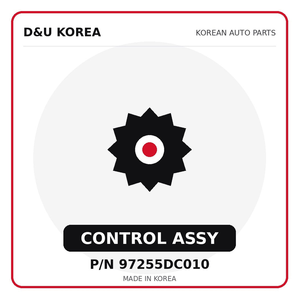 Genuine Mobis CONTROL ASSY 97255DC010 for Korean vehicles | D&U Korea