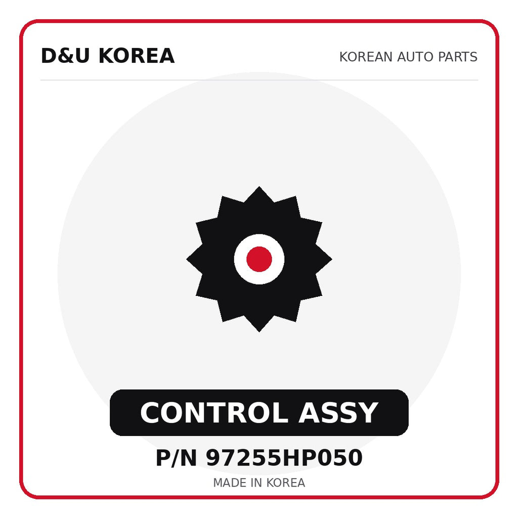 Genuine Mobis CONTROL ASSY 97255HP050 for Korean vehicles | D&U Korea