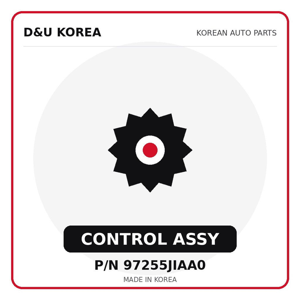 Genuine Mobis CONTROL ASSY 97255JIAA0 for Korean vehicles | D&U Korea