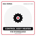 Genuine Mobis CONTROL ASSY HEATER 972502J145UI for Korean vehicles | D&U Korea