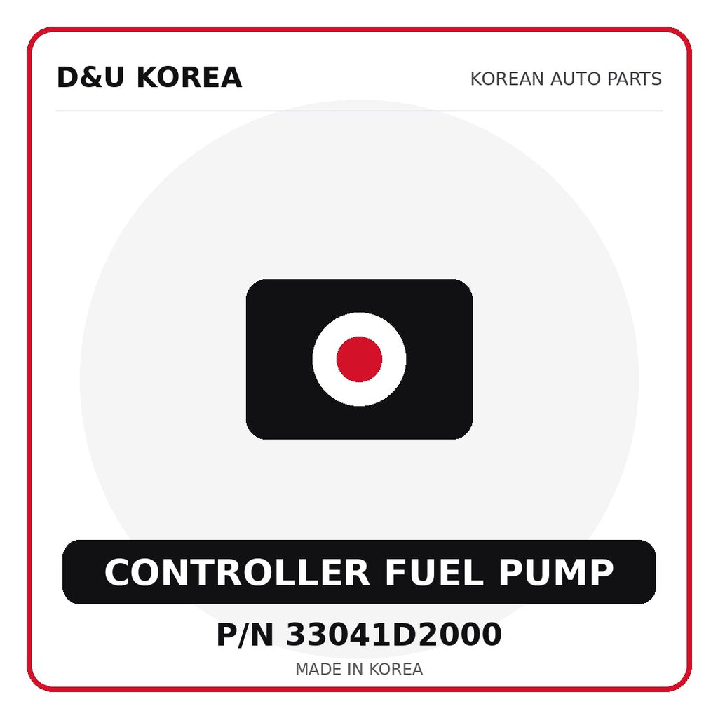 Genuine Mobis CONTROLLER FUEL PUMP 33041D2000 - Korean auto parts from D&U Korea