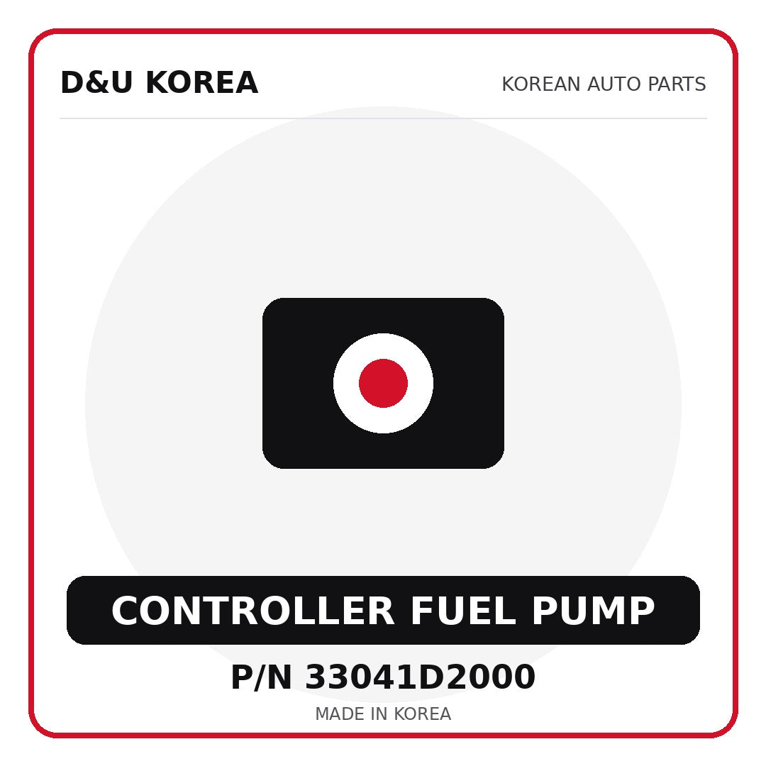 Genuine Mobis CONTROLLER FUEL PUMP 33041D2000 - Korean auto parts from D&U Korea