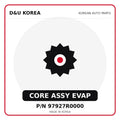 Genuine Mobis CORE ASSY EVAP 97927R0000 for Korean vehicles | D&U Korea