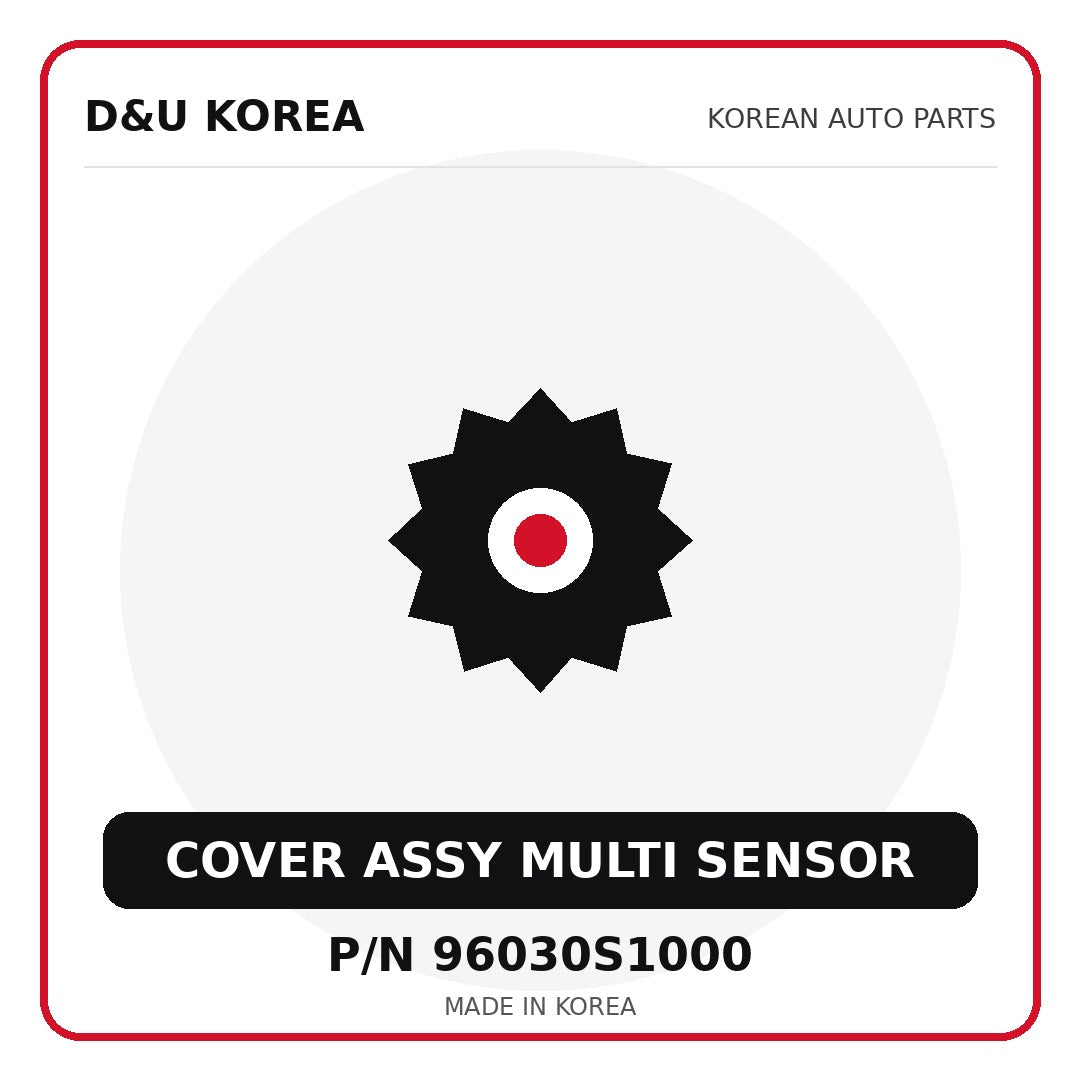 Genuine Mobis COVER ASSY MULTI SENSOR 96030S1000 - Korean auto parts from D&U Korea