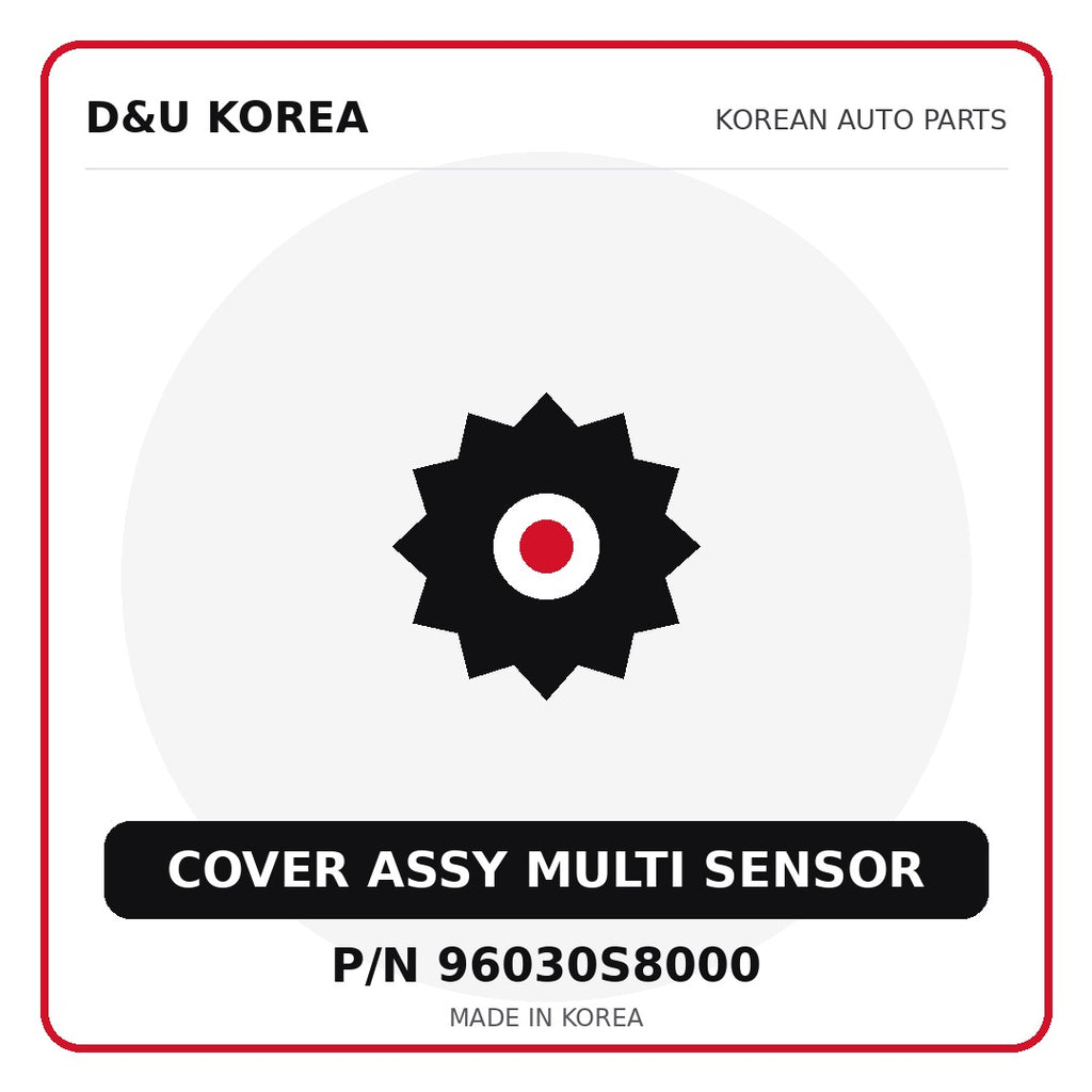 Genuine Mobis COVER ASSY MULTI SENSOR 96030S8000 - Korean auto parts from D&U Korea