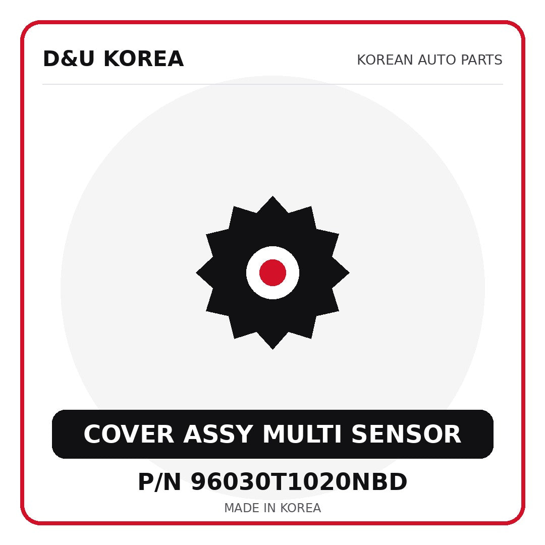 Genuine Mobis COVER ASSY MULTI SENSOR 96030T1020NBD for Korean vehicles | D&U Korea