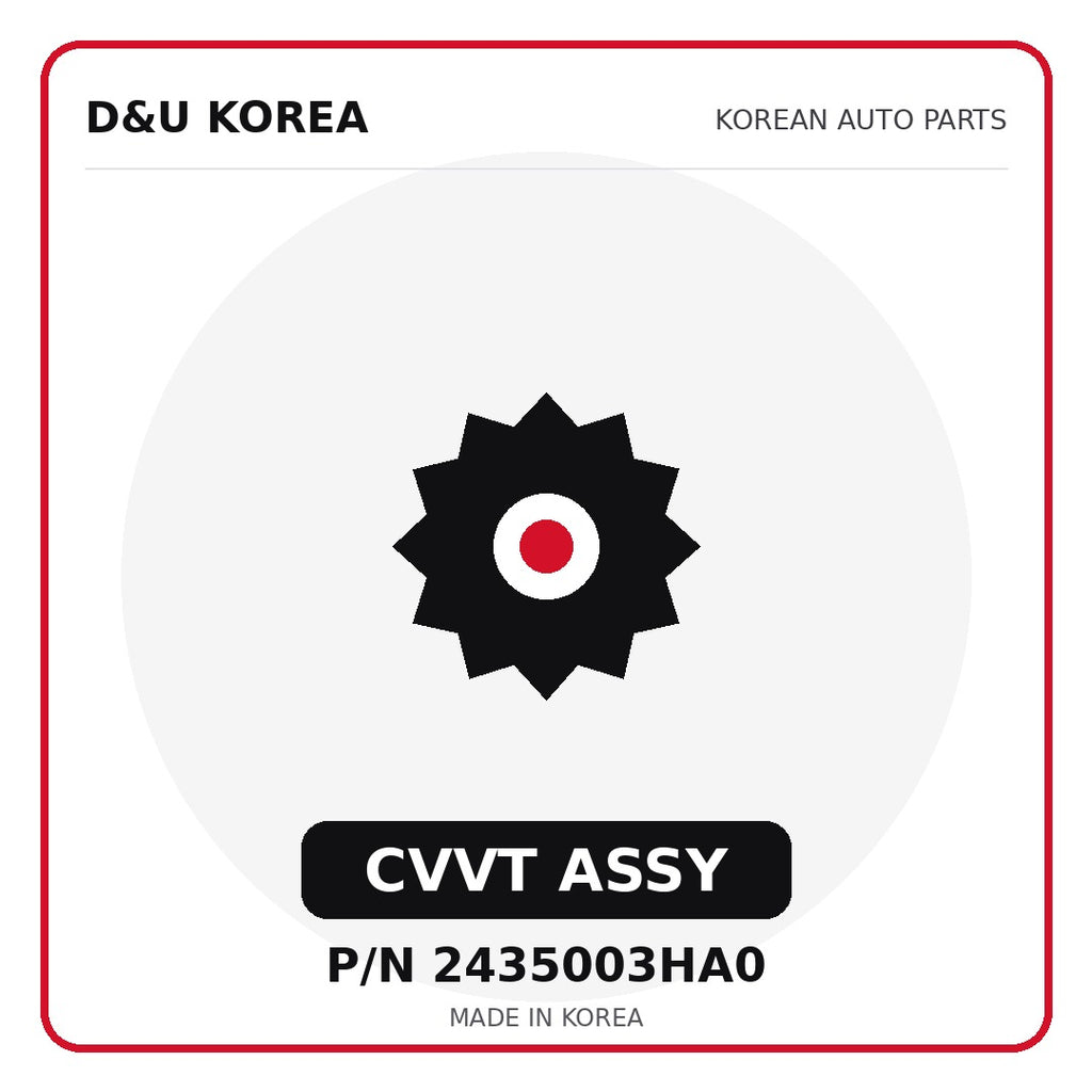 Genuine Mobis CVVT ASSY 2435003HA0 - Korean auto parts from D&U Korea