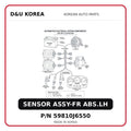 SENSOR ASSY-FR ABS.LH
