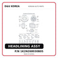 HEADLINING ASSY