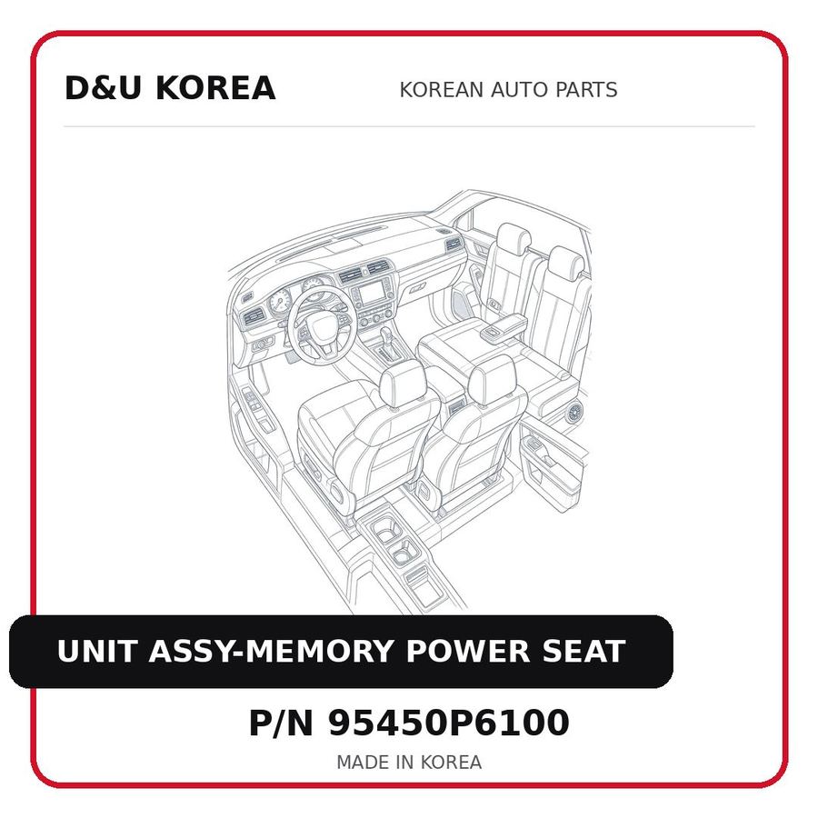 UNIT ASSY-MEMORY POWER SEAT