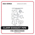 CLAMP-EXHAUST PIPE