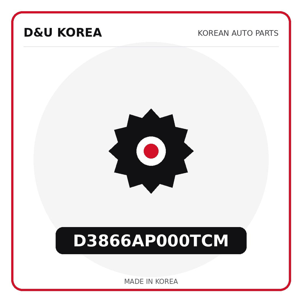 Genuine Mobis D3866AP000TCM  for Korean vehicles | D&U Korea