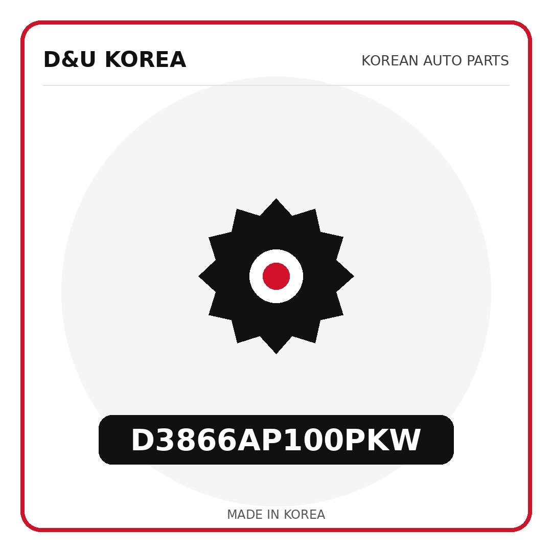 Genuine Mobis D3866AP100PKW  for Korean vehicles | D&U Korea