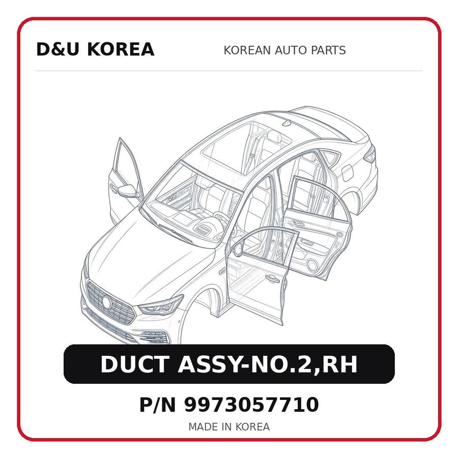 DUCT ASSY-NO.2,RH