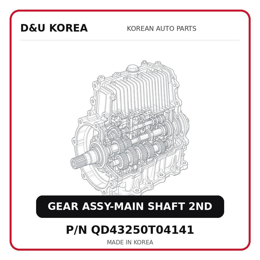 GEAR ASSY-MAIN SHAFT 2ND