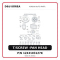 T/SCREW -PAN HEAD