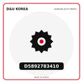 Genuine Mobis D5892783410  for Korean vehicles | D&U Korea