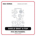 SHIELD BRKT A-TOP