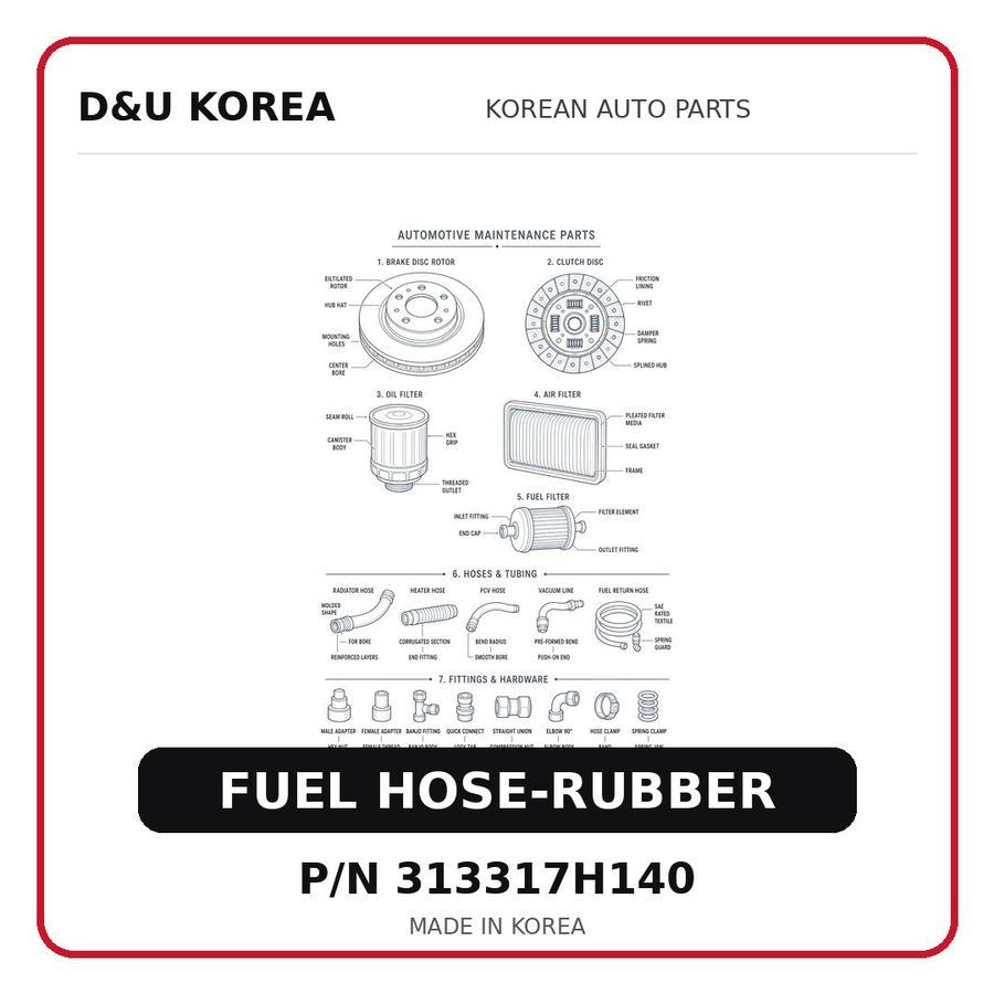 FUEL HOSE-RUBBER