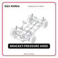 BRACKET-PRESSURE HOSE