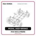 PEDAL ASSY-BRAKE