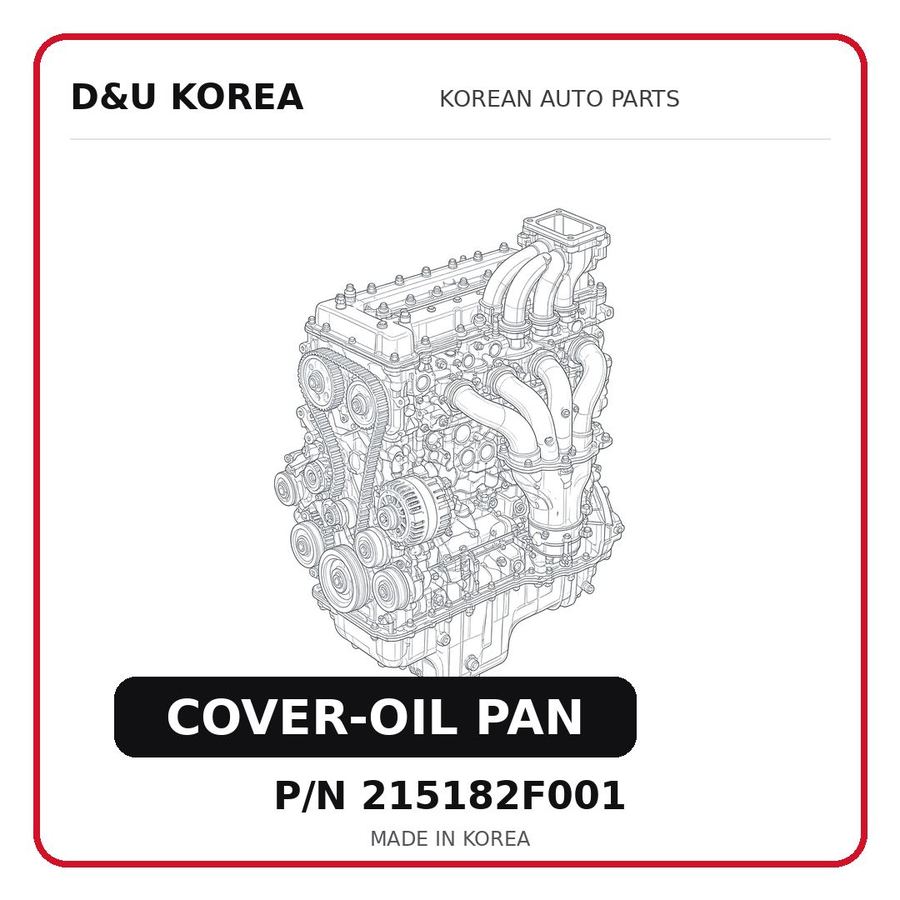 COVER-OIL PAN