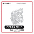 PIPE-OIL PUMP