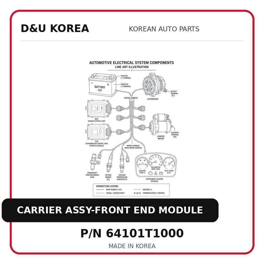 CARRIER ASSY-FRONT END MODULE