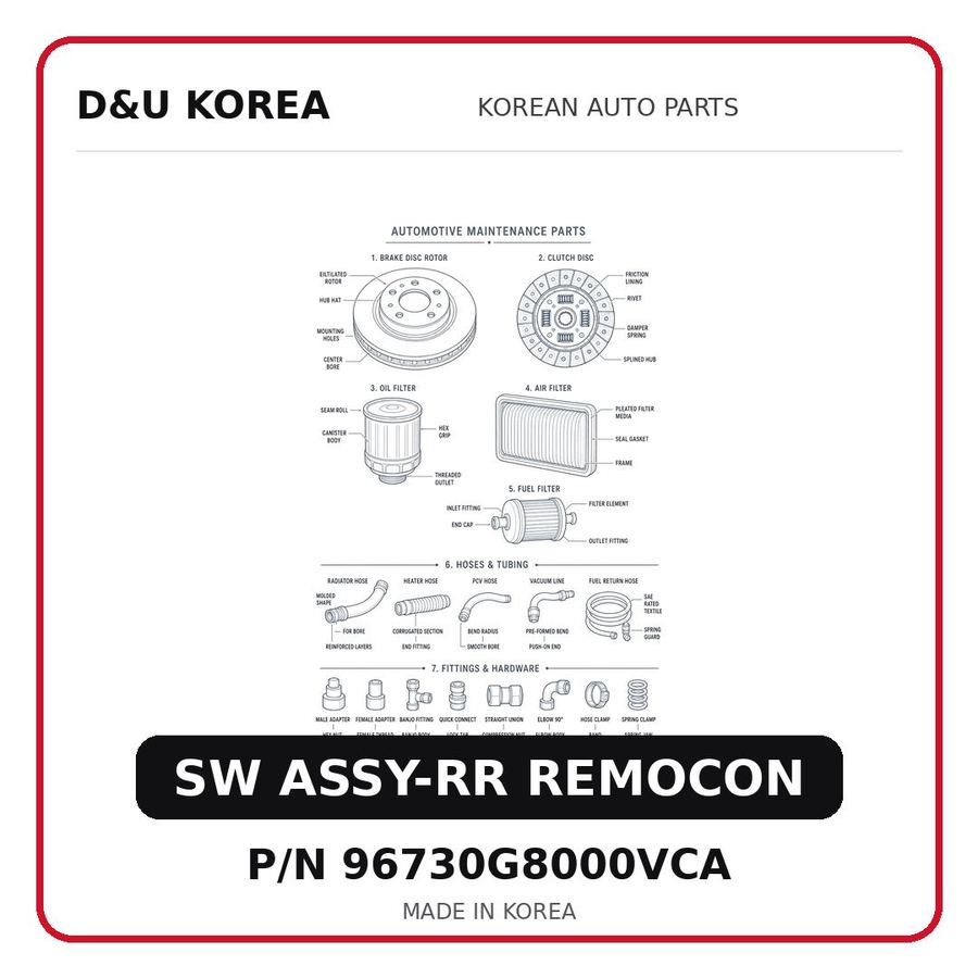 SW ASSY-RR REMOCON