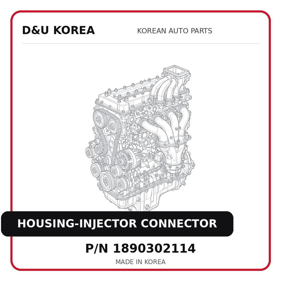 HOUSING-INJECTOR CONNECTOR