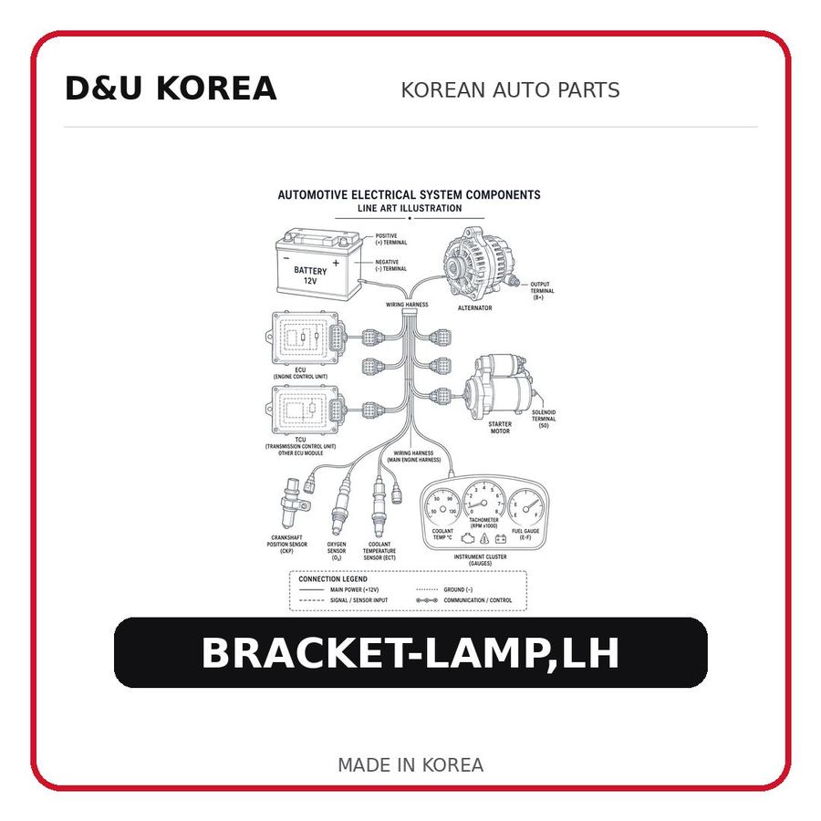 BRACKET-LAMP,LH