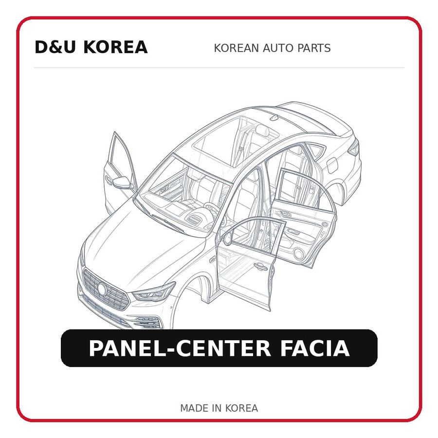 PANEL-CENTER FACIA