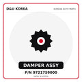 Genuine Mobis DAMPER ASSY 9721759000 for Korean vehicles | D&U Korea