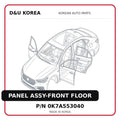 PANEL ASSY-FRONT FLOOR