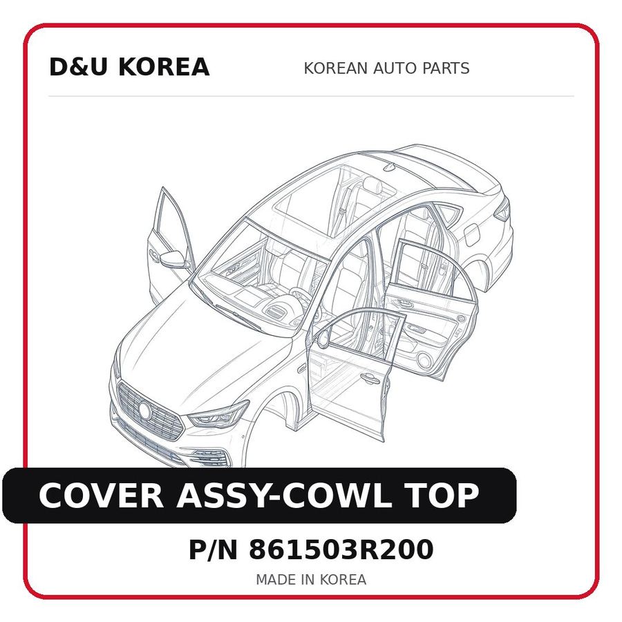 COVER ASSY-COWL TOP