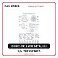 BRKT-I/C LWR MTG,LH