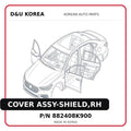 COVER ASSY-SHIELD,RH