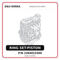 RING SET-PISTON