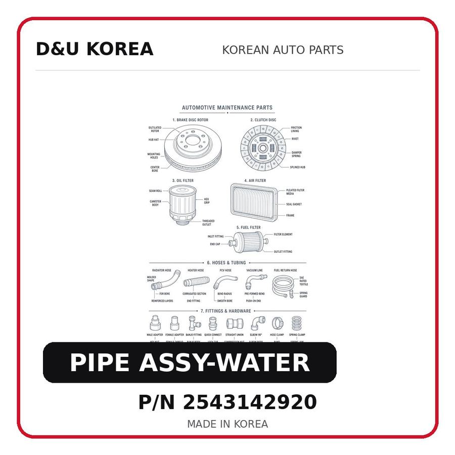 PIPE ASSY-WATER