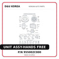 UNIT ASSY-HANDS FREE