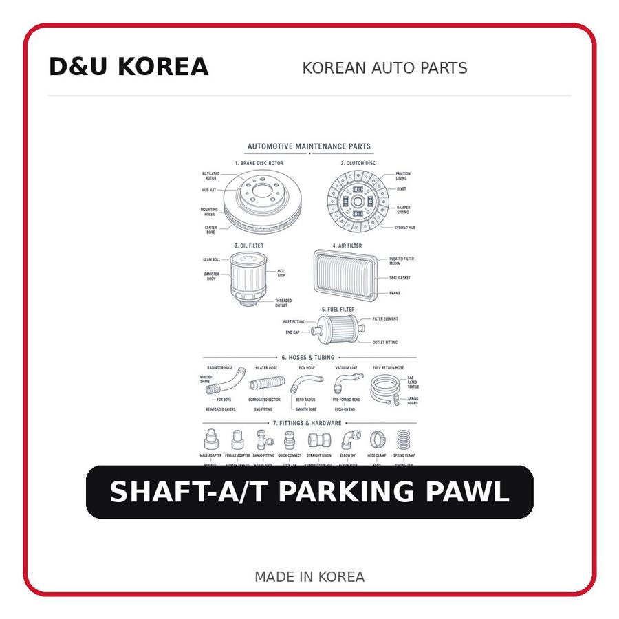 SHAFT-A/T PARKING PAWL