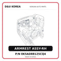 ARMREST ASSY-RH