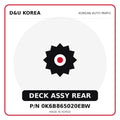Genuine Mobis DECK ASSY REAR 0K6B865020EBW - Korean auto parts from D&U Korea