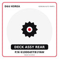 Genuine Mobis DECK ASSY REAR 610004FFB1YAW for Korean vehicles | D&U Korea