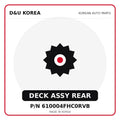 Genuine Mobis DECK ASSY REAR 610004FHC0RVB for Korean vehicles | D&U Korea